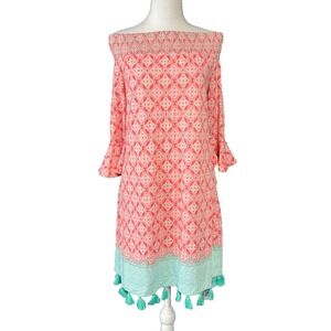 Cabana Life Dress Womens Large Pink Performance Sport Swimming